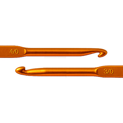 Aguja Crochet Doble Servicio 3-0/4-0 Paquete X12 Unidades Aguja Crochet Doble Servicio 3-0/4-0 Paquete X12 Unidades