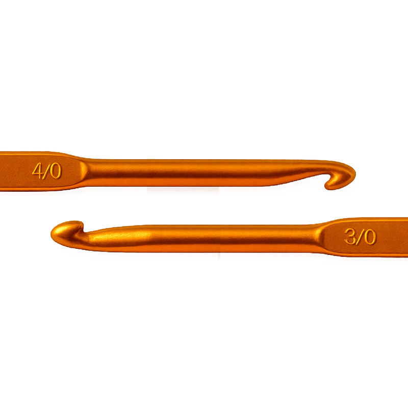 Aguja Crochet Doble Servicio 3-0/4-0 Paquete X12 Unidades Aguja Crochet Doble Servicio 3-0/4-0 Paquete X12 Unidades