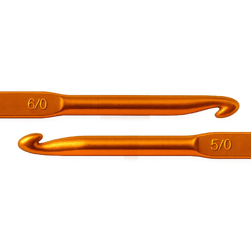 Aguja Crochet Doble Servicio 5-0/6-0 Paquete X12 Unidades Aguja Crochet Doble Servicio 5-0/6-0 Paquete X12 Unidades