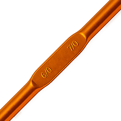 Aguja Crochet Doble Servicio 6-0/7-0 Paquete X12 Unidades Aguja Crochet Doble Servicio 6-0/7-0 Paquete X12 Unidades