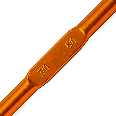 Aguja Crochet Doble Servicio 7-0/8-0 Paquete X12 Unidades Aguja Crochet Doble Servicio 7-0/8-0 Paquete X12 Unidades