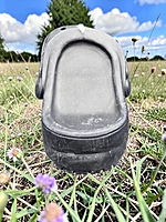 Handmade Crocs Candle- Black, Unscented