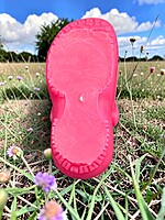 Handmade Crocs Candle- Pink, Vanilla Pumpkin Spice Scented