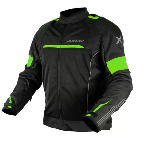 AXOR CRUISER 2 JACKET BLACK NEON YELLOW M