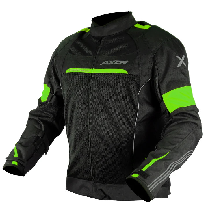 AXOR CRUISER 2 JACKET BLACK NEON XL
