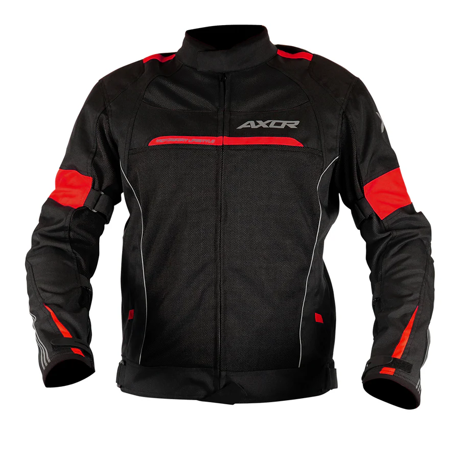 AXOR CRUISER 2 JACKET BLACK RED L