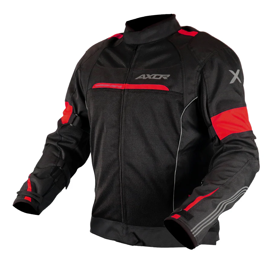 AXOR CRUISER 2 JACKET BLACK RED L