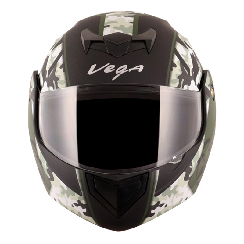 VEGA CRUX DX CAMO DULL BLACK BATTLE GREEN C/V (L)