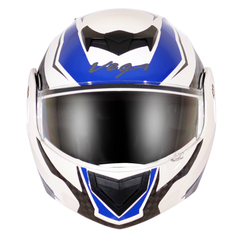 VEGA CRUX DX CHECKS WHITE M.BLUE L