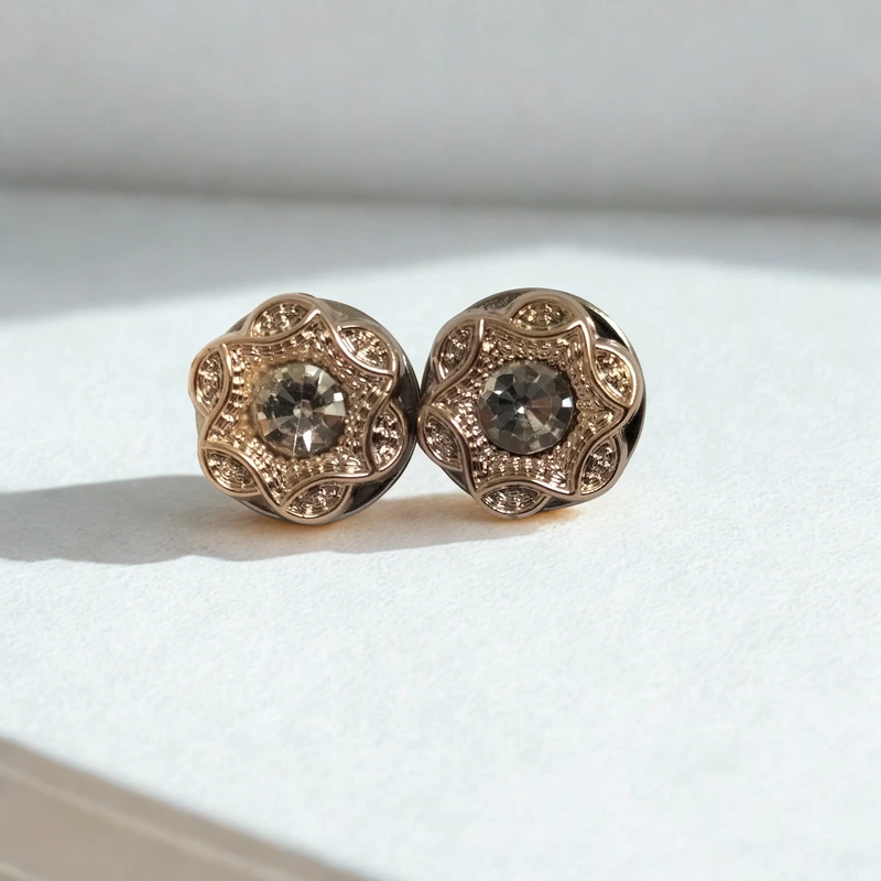 Crystal Fleur Earrings