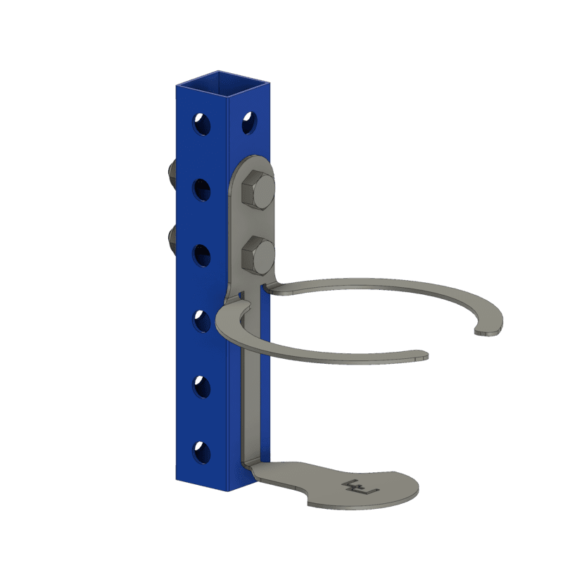 Flex Craft Cup Holder - Vertical - Blue Flex Craft Cup Holder - Vertical - Blue