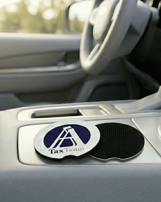 Cup Holder Coasters, Set of 2