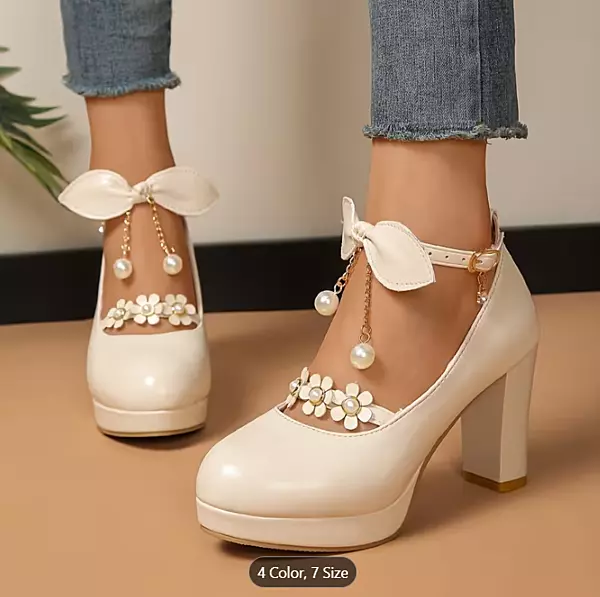 Cute Chunky Heel NEW