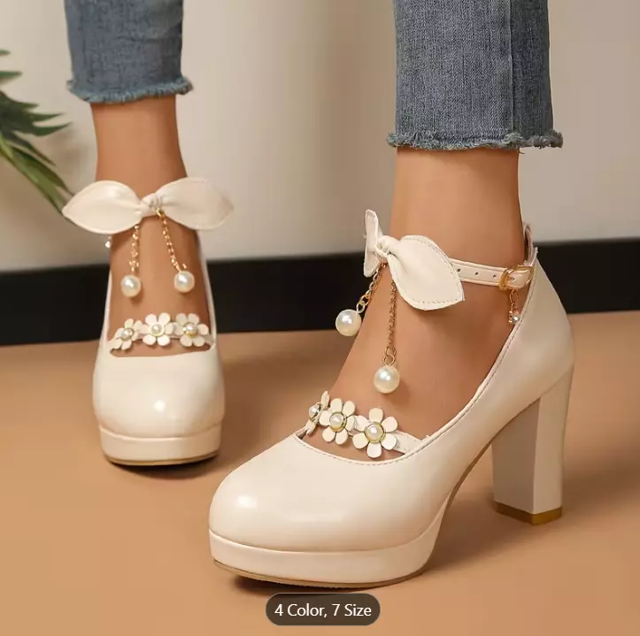 Cute Chunky Heel NEW
