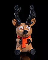 Cute Reindeer Phone Stand 3D printed