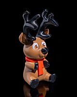 Cute Reindeer Phone Stand 3D printed