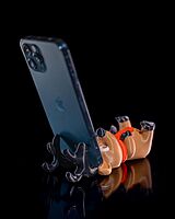 Cute Reindeer Phone Stand 3D printed