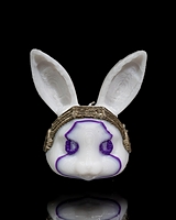 Cyberpunk Bunny Keychain