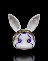 Cyberpunk Bunny Keychain