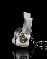Cyberpunk Bunny Keychain