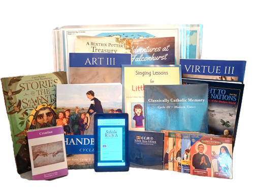 Schola Rosa K-6 - Subscription and Family Books - Cycle 3