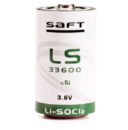 Saft LS33600 3.6V 17Ah D size battery (Pack of 1)