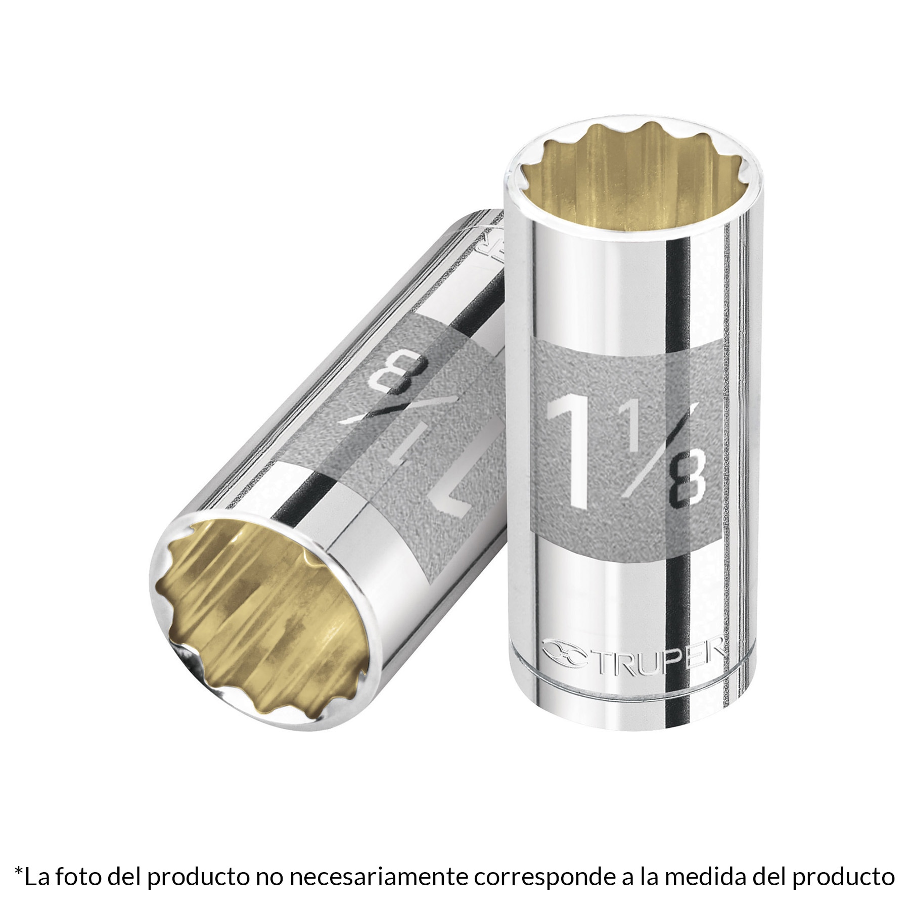 Dado de 12 puntas, largo, cuadro 1/2' de 1-1/16' - D-1234-EL / 13371