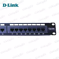 NPP-6A1BLK242 – D-Link Cat6A Patch Panel (24 Port, 1U Rackmount)