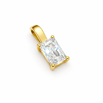 COLGANTE ENGARCE A GRIFAS CON PIEDRA BAGETTE OCHAVADA (MOD. D005) COLGANTE ENGARCE A GRIFAS CON PIEDRA BAGETTE OCHAVADA (MOD. D005)