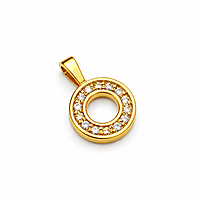 COLGANTE CIRCULAR CON PIEDRAS - (MOD. D029)