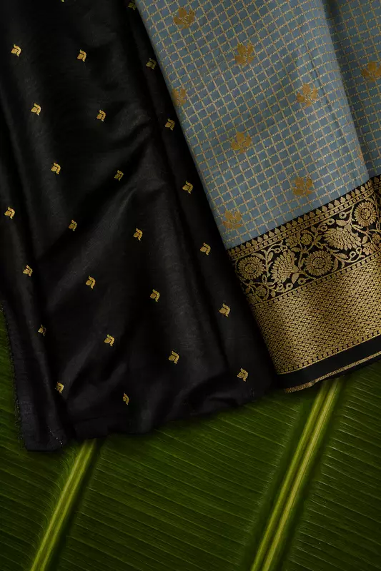 Copper Soft silk Grey with black
