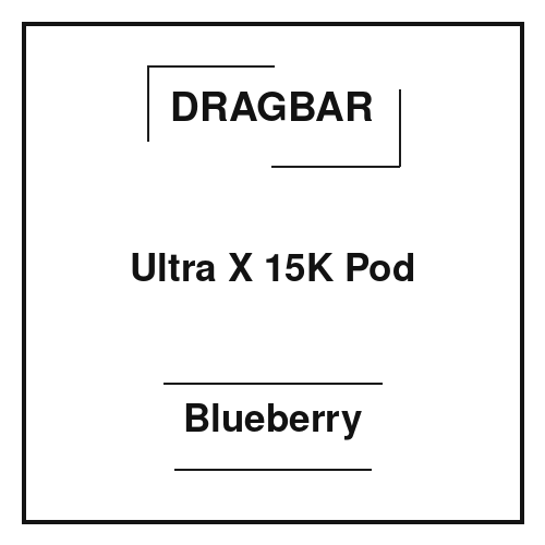 Dragbar Ultra X 15K Pod Blueberry