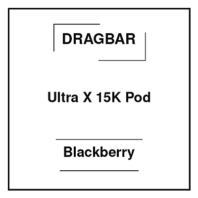 Dragbar Ultra X 15K Pod Blackberry