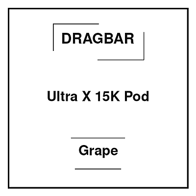 Dragbar Ultra X 15K Pod Grape