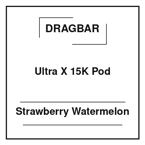 Dragbar Ultra X 15K Pod Strawberry Watermelon