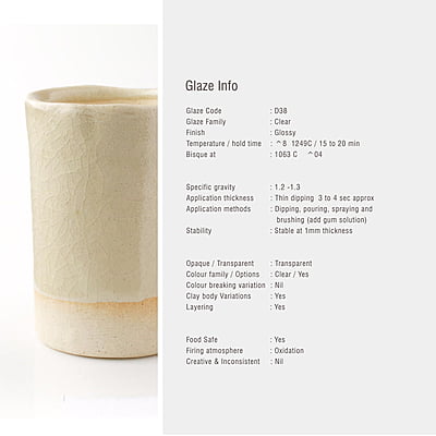 Sara High Fire Clear D38 Sara High Fire Clear D38