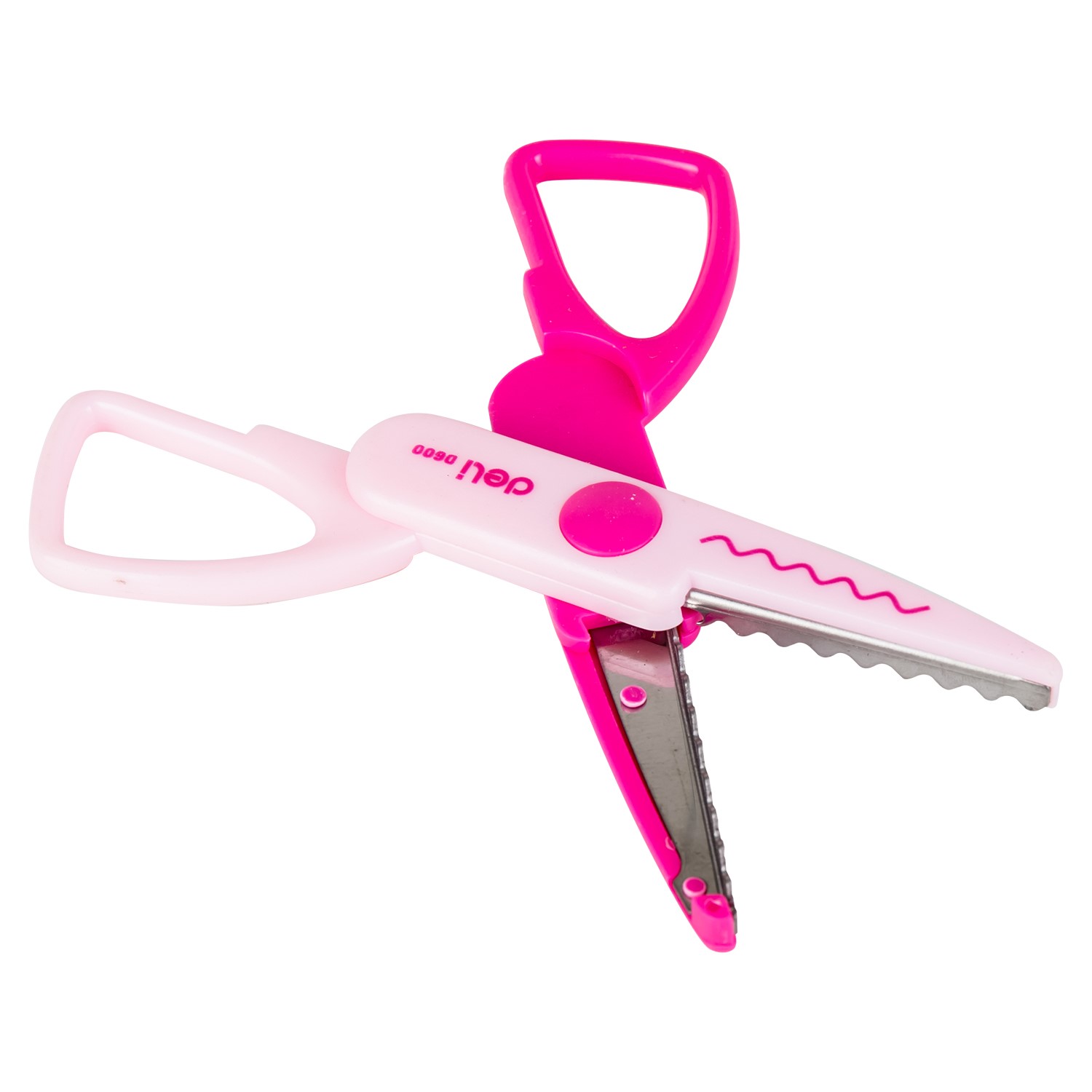 DELI D60001 SCHOOL CRAFT ZIGZAG SCISSOR 5.4"