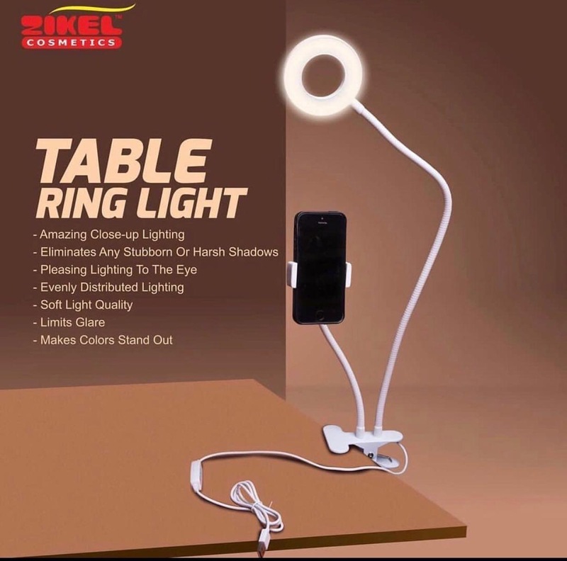 Zikel Table Ring Light