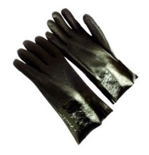 PVC, Sandy Finish, 12″ Gauntlet, Jersey Lined