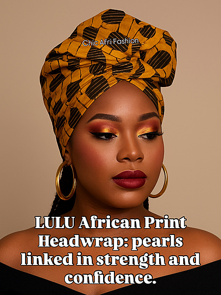 LULU African Print Headwrap