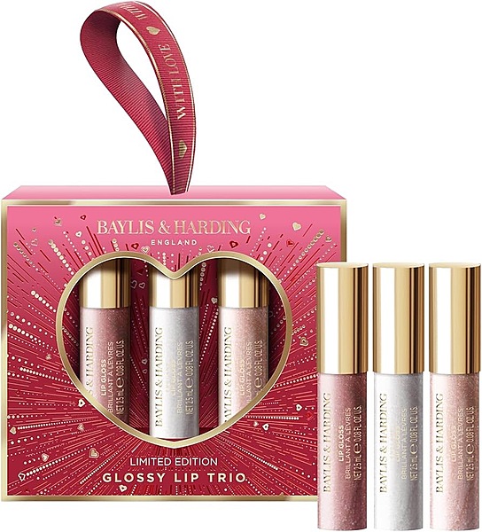 Midnight Cherry Glossy Lip Trio Gift Set