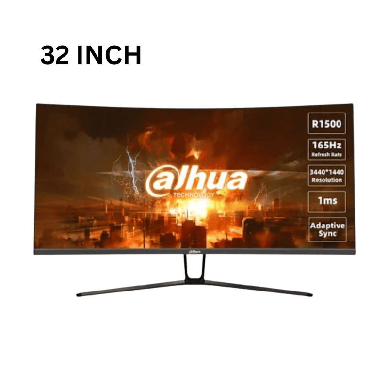 DAHUA 32" Pc Gaming Curved monitor FHD 1080 165Hz