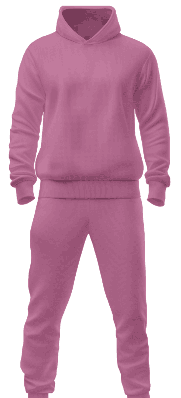 300gsm polycotton Plain MensTracksuit Two-Piece