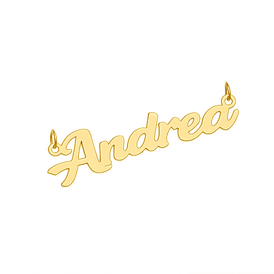 DIJE NOMBRE CALADO (ESPESOR 0.40)