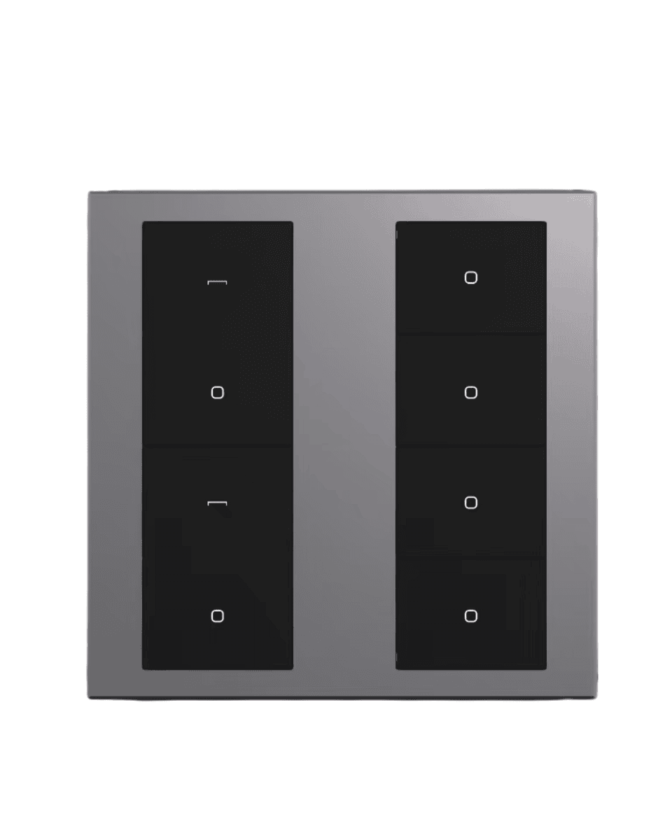 4-Gang 8-Button Switch - gray 4-Gang 8-Button Switch - gray