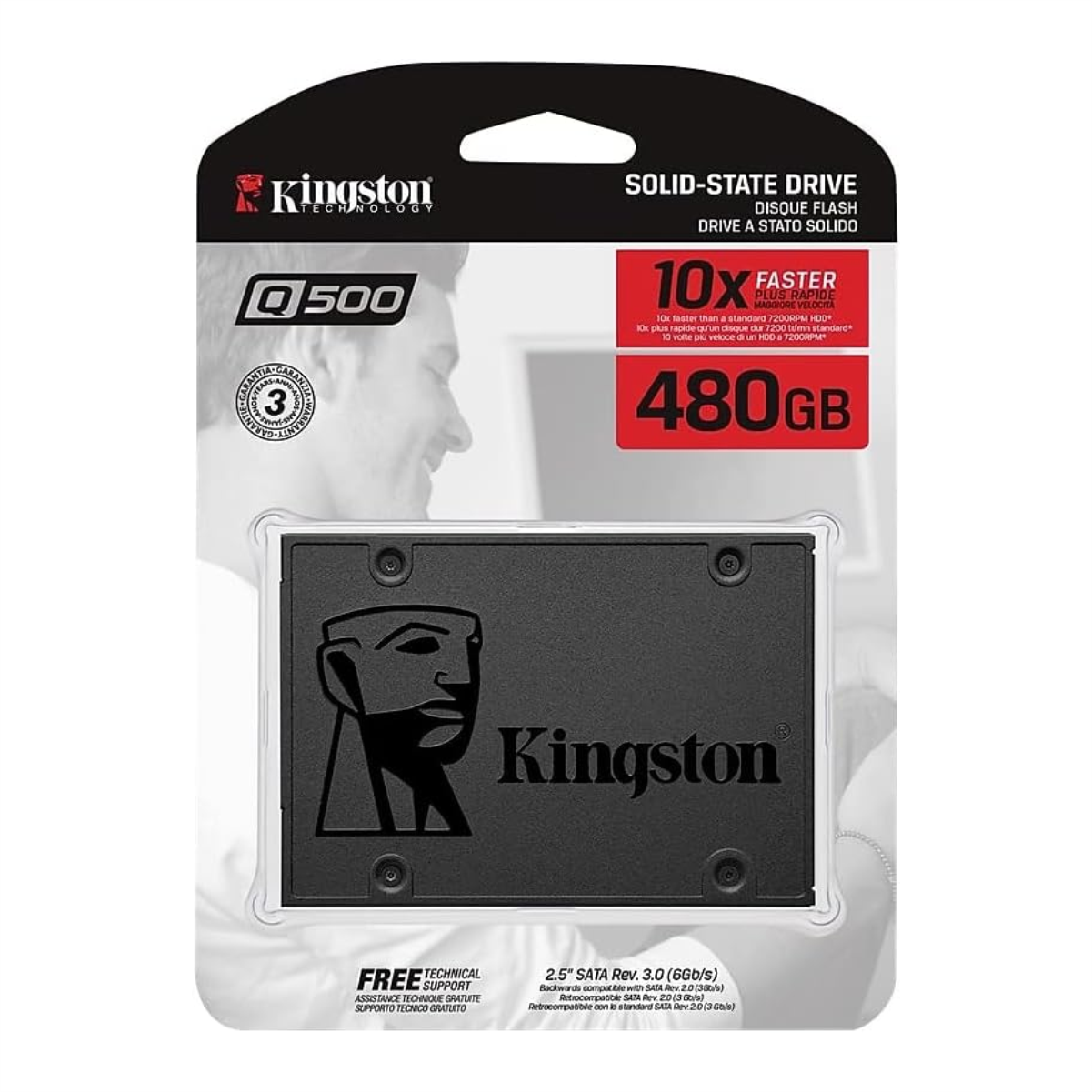 Disco nuevo Kingston 480GB