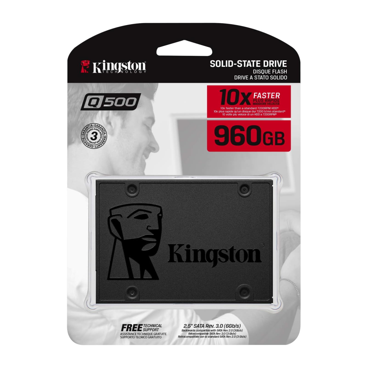 Disco nuevo Kingston 960GB