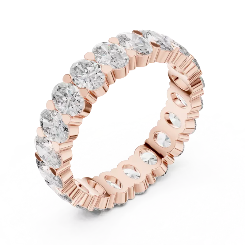 Imperia Oval Eternity band 4.5mm