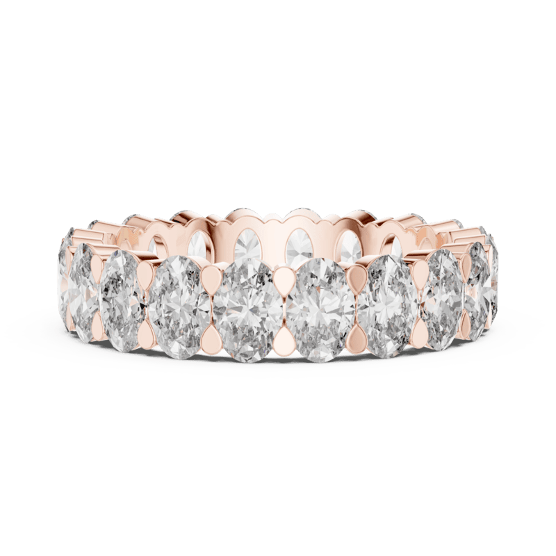 Imperia Oval Eternity band 4.5mm