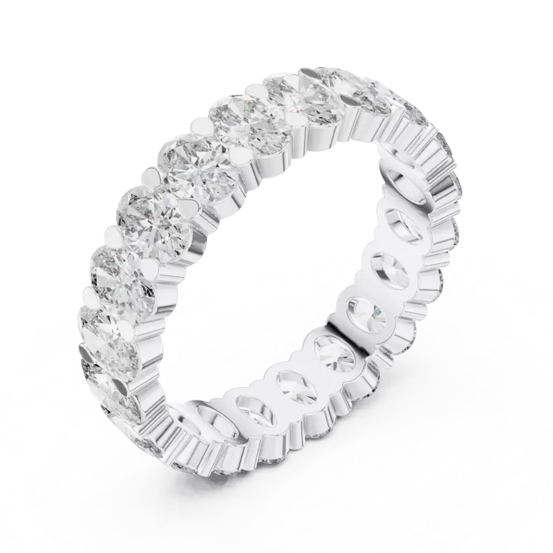 Imperia Oval Eternity band 4.5mm